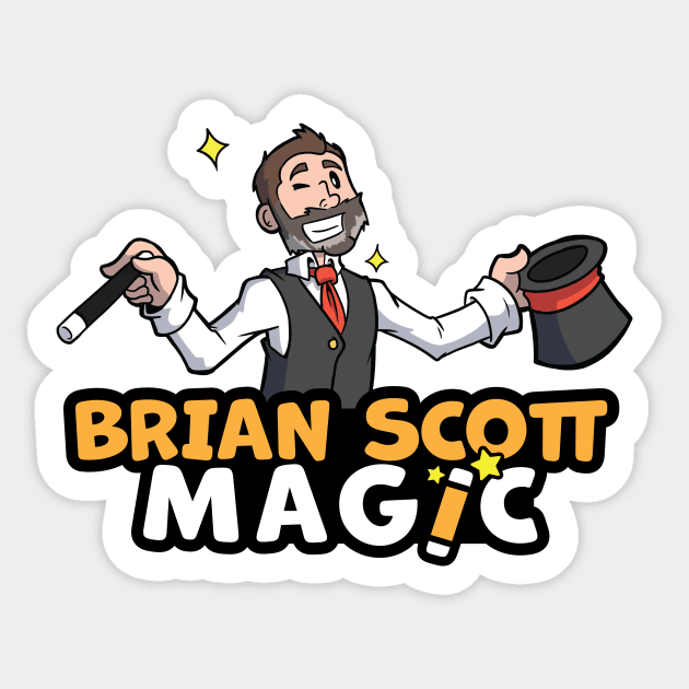 Brian Scott Magic Sticker by Brian Scott Magic